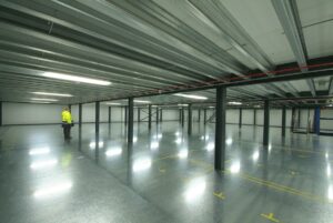 Plateforme sur poteau